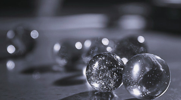 Homepage marbles glass light blue balls wallpaper preview